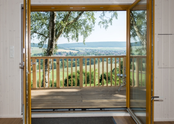 Baumhaus Birkenhöhe Ausblick 3